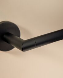 Cosmic Right Toilet Roll Holder, Matt Black, Hidden Fixings, Start Collection in Black - thumbnail 3