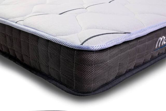 Maxitex Kids Deluxe Pocket Sprung Mattress in White - Size: Junior - image 1