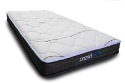 Maxitex Kids Deluxe Pocket Sprung Mattress in White - Size: Junior - thumbnail 2