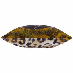Paoletti Leopardis Trio Printed Outdoor Cushion in Gold - Size: 50 cm x 50 cm - thumbnail 4