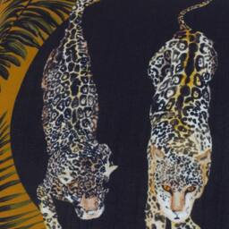 Paoletti Leopardis Trio Printed Outdoor Cushion in Gold - Size: 50 cm x 50 cm - thumbnail 5