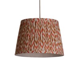 Lighting Collection Mushroom Pleat Printed 30Cm Shade Lamp Shade - thumbnail 3