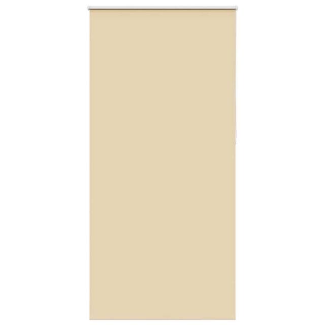 Berkfield Home Roller Blind Blackout Beige 100x210 cm Fabric Width 95.7 cm Polyester - image 1