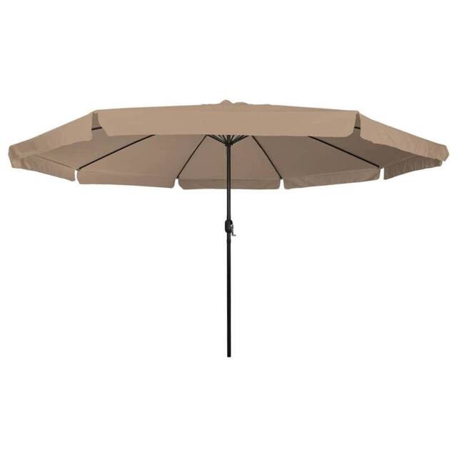 Berkfield Home Modern Garden Parasol √∏395x245 cm Taupe - Size: 395x245 cm - image 1