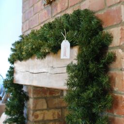 Samuel Alexander 270cm (9ft) x 30cm Pine Christmas Garland Decoration Extra Full in Green - Size: 270 cm (9ft) x 30 cm - thumbnail 4