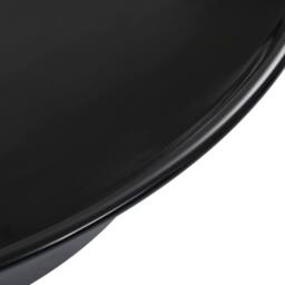 Berkfield Home Wash Basin 41x12.5 cm Ceramic Black - thumbnail 5