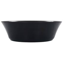 Berkfield Home Wash Basin 41x12.5 cm Ceramic Black - thumbnail 4