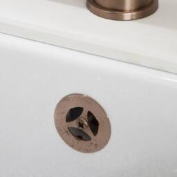 Nes Home Kitchen Basin Waste with Overflow - Bronze - Size: 60 cm x 100 cm - thumbnail 2