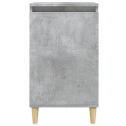 Berkfield Home Bedside Cabinets 2 pcs Concrete Grey 40x35x70 cm Engineered Wood - Size: 40 x 35 x 70 cm - thumbnail 5