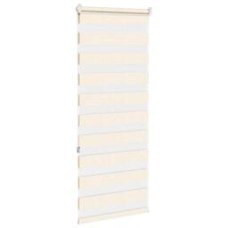 Berkfield Home Zebra Blind Marble Beige 65x150 cm Fabric Width 60.9 cm Polyester - thumbnail 4