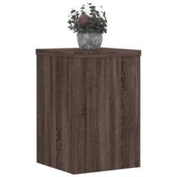 Berkfield Home Plant Stands 2 pcs Brown Oak 25x25x35 cm Engineered Wood - Size: 25 x 25 x 35 cm - thumbnail 3