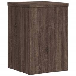 Berkfield Home Plant Stands 2 pcs Brown Oak 25x25x35 cm Engineered Wood - Size: 25 x 25 x 35 cm - thumbnail 7