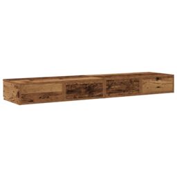 Berkfield Home Grey Sonoma Bed Drawers 140x36.5x16.5 cm Made from Engineered Wood in Brown - thumbnail 8