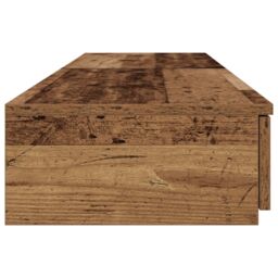 Berkfield Home Grey Sonoma Bed Drawers 140x36.5x16.5 cm Made from Engineered Wood in Brown - thumbnail 7