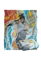 Nickelodeon Legend of Korra Korra Avatar Silky Touch Super Soft Throw Blanket 152 X 127 cm in White - thumbnail 2