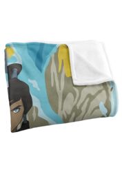 Nickelodeon Legend of Korra Korra Avatar Silky Touch Super Soft Throw Blanket 152 X 127 cm in White - thumbnail 3