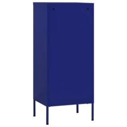 Berkfield Home Storage Cabinet Navy Blue 42.5x35x101.5 cm Steel - thumbnail 5