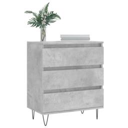 Berkfield Home Sideboard Concrete Grey 60x35x70 cm Engineered Wood - Size: 60 x 35 x 70 cm - thumbnail 1