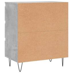 Berkfield Home Sideboard Concrete Grey 60x35x70 cm Engineered Wood - Size: 60 x 35 x 70 cm - thumbnail 8