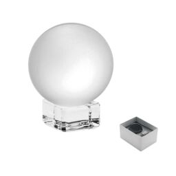 MidOcean Glassward Glass Round Ornament in Clear - thumbnail 3