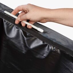 Ruma AeroCover Free Arm Parasol Waterproof Cover W55xD60x250cm in Dark Grey - Size: 1 Pack - thumbnail 4
