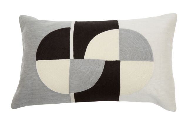 Orsina Multicoloured Geometric Rectangular Cushion, Colourful Patterned Cushion for Living Room, Large Sofa Cushion - image 1
