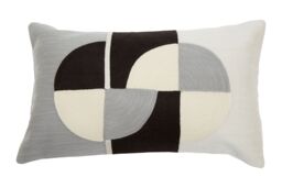 Orsina Multicoloured Geometric Rectangular Cushion, Colourful Patterned Cushion for Living Room, Large Sofa Cushion - thumbnail 1