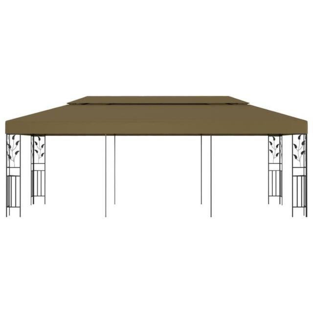 Berkfield Home Gazebo 6x3 m Taupe 180 g/m ² - image 1