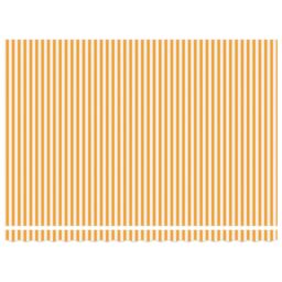 Berkfield Home Retractable Awning Manual Orange & White 450x300 cm - thumbnail 6