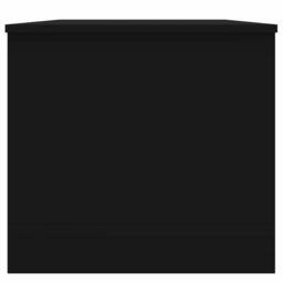 Berkfield Home Modern Coffee Table Black 102x50.5x46.5 cm Engineered Wood - thumbnail 7