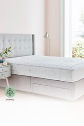 OHS Mattress Topper Thick Deep Anti Allergy Luxury Soft Hotel Quality in White - Size: Single - thumbnail 4