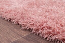 The Rug Shop UK Pink Modern Plain Easy to clean Machine Made Plain Rug - Size: 180 cm x 270 cm - thumbnail 3