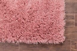 The Rug Shop UK Pink Modern Plain Easy to clean Machine Made Plain Rug - Size: 180 cm x 270 cm - thumbnail 4