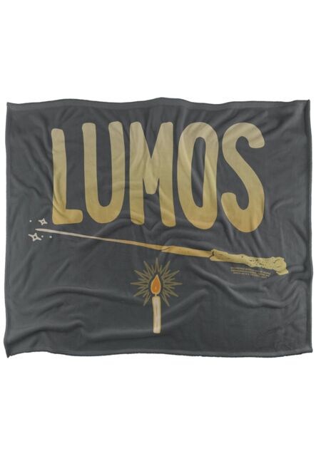 Warner Brothers Harry Potter The Light It Up Blanket 152 x 127 cm in White - image 1
