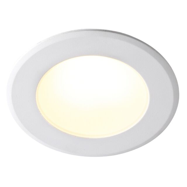 Nordlux Birla Down Light White Plastic Hallway LED 3000k Mains - image 1