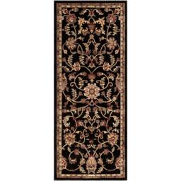Livabliss Riley-Vintage Beige Brown Green Black Traditional Boho Living Dining Rug - Size: 80 cm x 220 cm - thumbnail 2