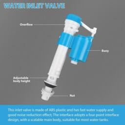 SPETLEK Universal Bathroom Cistern Repair Kit in White - thumbnail 4