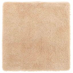 Berkfield Home Shaggy Rug High Pile NAVARRA Beige 200x200 cm Polyester - Size: Medium - thumbnail 2