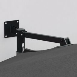 Berkfield Home Patio Umbrella Anthracite Powder-Coated Steel, Polyester Large - thumbnail 3