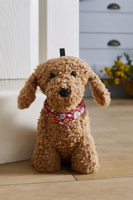 Ulster Weavers Cockapoo Animal Print 100% Cotton Shaped Doorstop in Brown - image 1