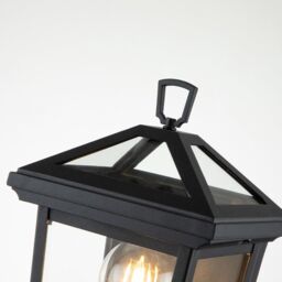 Netlighting Hinkley Alford Place Outdoor Wall Lantern Museum Black IP44 - thumbnail 2