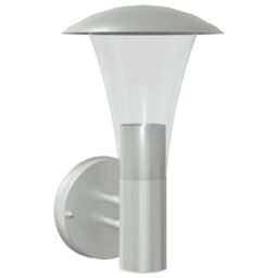 Berkfield Home Outdoor Wall Light Silver Stainless Steel - thumbnail 2