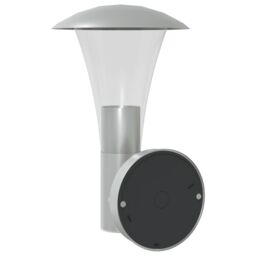 Berkfield Home Outdoor Wall Light Silver Stainless Steel - thumbnail 6
