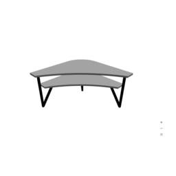 Destina Home Corner TV Stand Entertainment Center Kiberya in White - Size: 1 Pack - thumbnail 8
