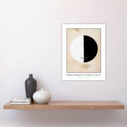 "Artery8 Hilma Af Klint Buddhas Standpoint In The Earthly Life Wall Art Print in Beige - Size: W12"" x H16""" - thumbnail 4