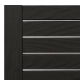 Berkfield Home Sun Lounger Black 155x58x83 cm Polypropylene - Size: 155 x 58 x 83 cm - thumbnail 7