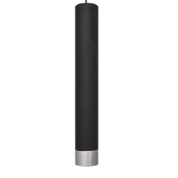 Netlighting Tuba Slim Pendant Ceiling Light Black Chrome 10cm - thumbnail 4