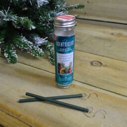 Samuel Alexander 25g O Christmas Tree Scented Christmas Scentsicles with 6 Hanging Hooks in Green - thumbnail 2