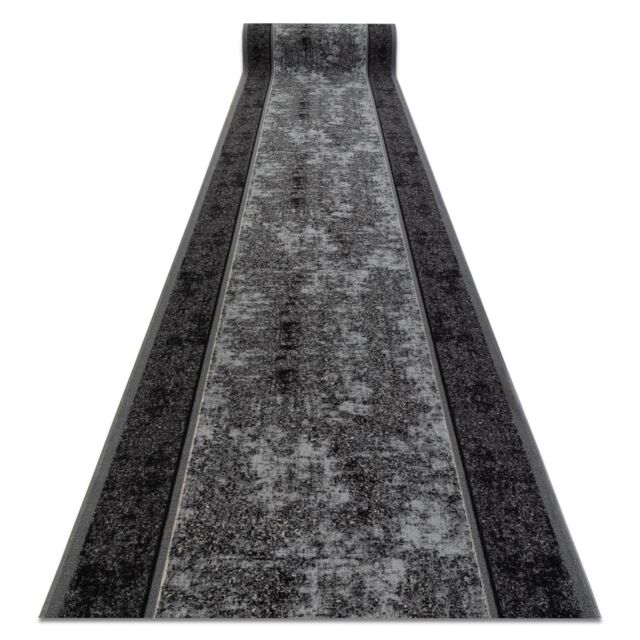 RugsX Anti-Slip Stark Runner in Grey - Size: 120 cm x 460 cm - image 1