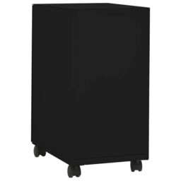 Berkfield Home Mobile File Cabinet Black 30x45x59 cm Steel - Size: 30 x 45 x 59 cm - thumbnail 4